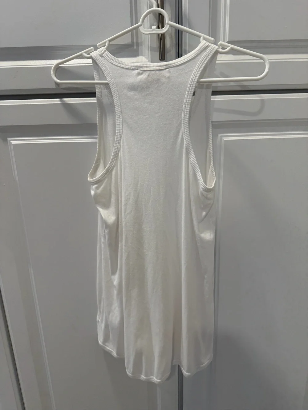 Michael Kors White Sleeveless Tank Top